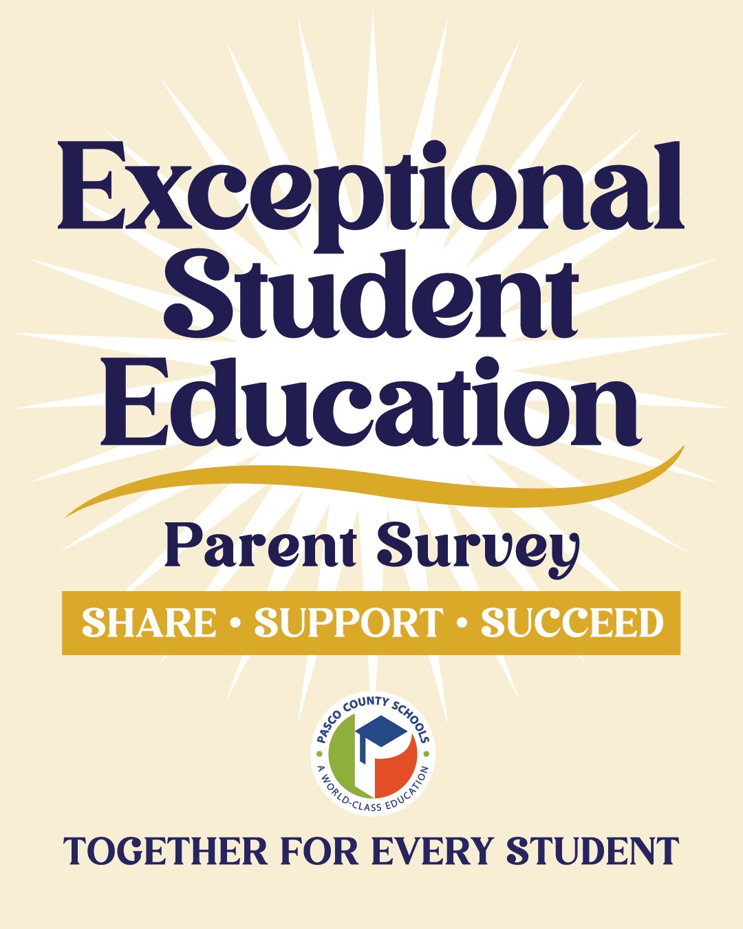 <p>Exceptional Student Education Parent Survey graphic</p>