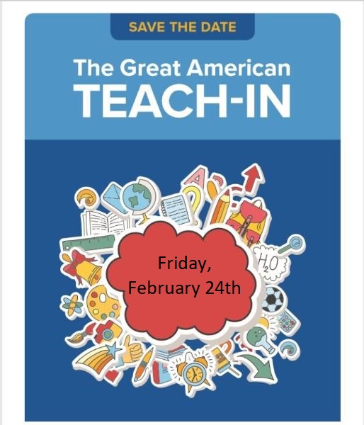 Great American Teach In – Friday, February 24th
