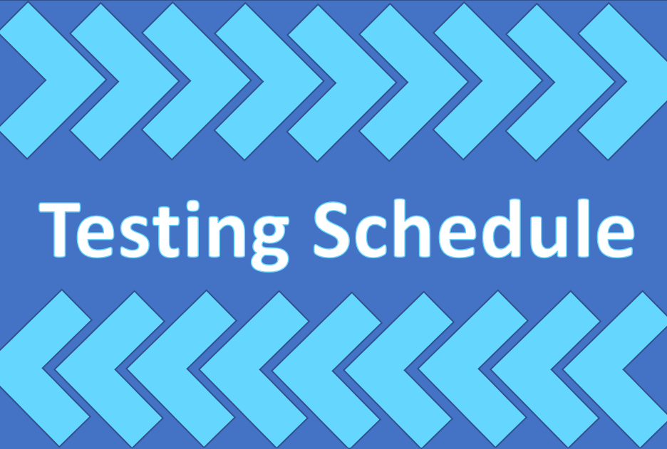 DPES May Testing Schedule