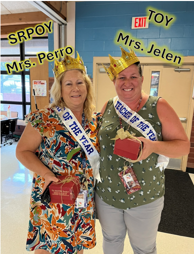 Congratulations to our 2025 Teacher of the Year and School Related Personnel of the Year!!