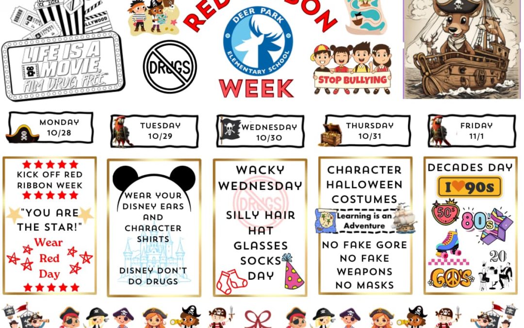 Red Ribbon Week: October 28th-November 1st!