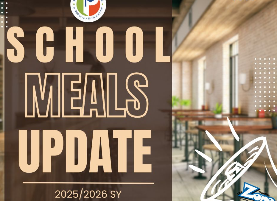 2025-26: School Meals Update